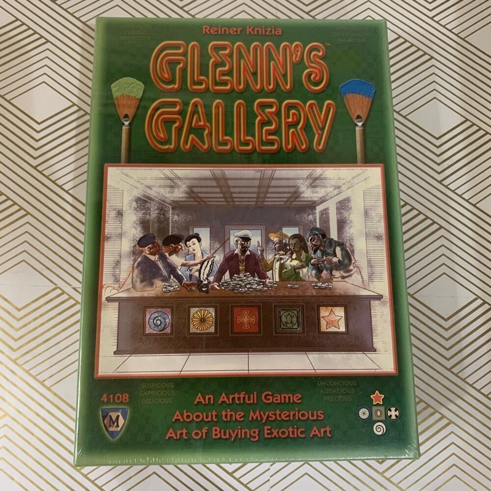 Glenns Gallery Mayfair Artful Board Game Buying Art Game‎ New and Sealed